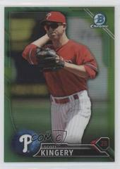Scott Blewett [Chrome Green Refractor] Baseball Cards 2016 Bowman Prospects Prices