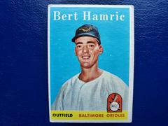 Bert Hamric #336 Baseball Cards 1958 Topps Prices