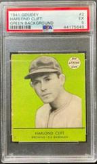 Harlond Clift [Green Background] #2 Baseball Cards 1941 Goudey Prices