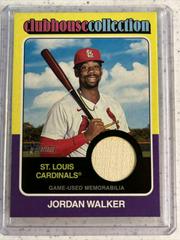 Jordan Walker #CCR-JWA Baseball Cards 2024 Topps Heritage Clubhouse Collection Relic Prices