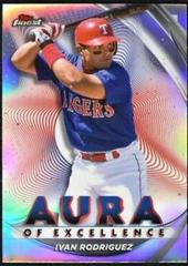 Ivan Rodriguez Baseball Cards 2022 Topps Finest Aura of Excellence Prices