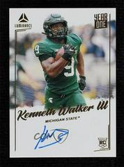 Kenneth Walker III Football Cards 2022 Panini Luminance Year One Signatures RPS Prices