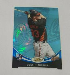 Justin Turner [Blue Refractor] Baseball Cards 2010 Finest Prices