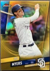 Wil Myers [Gold Refractor] #4 Baseball Cards 2019 Topps Finest Prices
