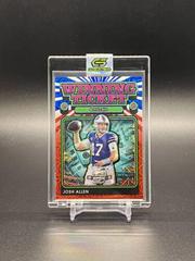 Josh Allen [Red White Blue] #WT7 Football Cards 2021 Panini Contenders Optic Winning Ticket Prices