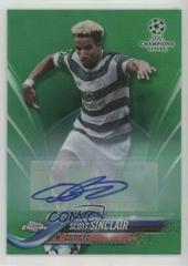 Scott Sinclair [Autograph Green Refractor] Soccer Cards 2017 Topps Chrome UEFA Champions League Prices