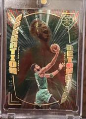 Jayson Tatum [Green] Basketball Cards 2021 Panini Illusions Operation Detonation Prices