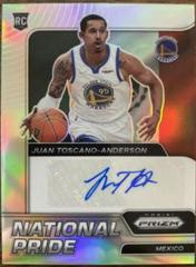 Juan Toscano Anderson [Silver] #NPS-JTA Basketball Cards 2021 Panini Chronicles National Pride Signatures Prices