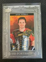 Josh Norris [Silver Frame] Hockey Cards 2023 Upper Deck UD Portraits Prices