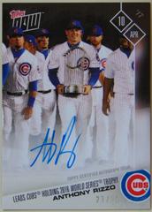 Anthony Rizzo [Autograph] #31A Baseball Cards 2017 Topps Now Prices