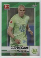 Xaver Schlager [Green Refractor] Soccer Cards 2020 Topps Chrome Bundesliga Prices