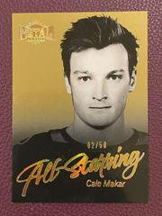 Cale Makar [Gold] #AS-17 Hockey Cards 2022 Skybox Metal Universe All Starring Prices