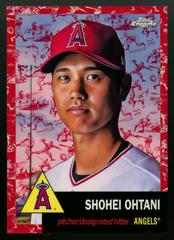 Shohei Ohtani [Toile Cream Red] Baseball Cards 2022 Topps Chrome Platinum Anniversary Prices