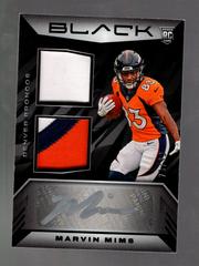 Marvin Mims #RSM-25 Football Cards 2023 Panini Black Rookie Signature Materials Prices