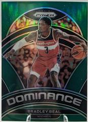 Bradley Beal [Green] #13 Basketball Cards 2022 Panini Prizm Dominance Prices