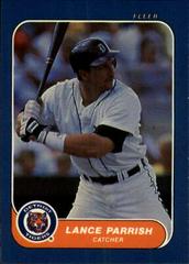 Lance Parrish #49 Baseball Cards 1986 Fleer Mini Prices