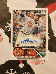 Grayson Rodriguez #HAC-GR Baseball Cards 2023 Topps Holiday Autographs Prices