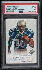Ahman Green [Prime Choice Reserve] #285 Football Cards 1998 Upper Deck UD Choice Prices