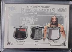 PAC #RL-4 Wrestling Cards 2021 Upper Deck AEW Spectrum Ring Generals Relics Prices