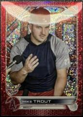 Mike Trout [SP Variation Red Speckle] #200 Baseball Cards 2022 Topps Chrome Prices