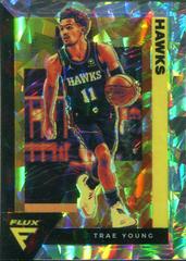 Trae Young [Fanatics Cracked Ice] #1 Basketball Cards 2020 Panini Flux Prices