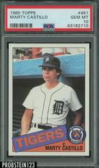 Marty Castillo #461 Baseball Cards 1985 Topps Prices