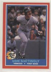 Don Mattingly #27 Baseball Cards 1987 Fleer Hottest Stars Prices