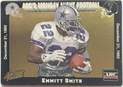 Emmitt Smith [Prototype] Football Cards 1993 Action Packed Monday Night Football Prices
