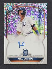 Abel Bastidas [Speckle] #CPA-AB Baseball Cards 2023 Bowman Chrome Prospect Autographs Prices
