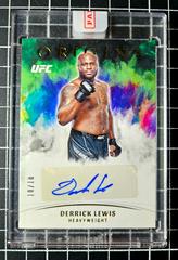 Derrick Lewis [Gold] Ufc Cards 2022 Panini Chronicles UFC Origins Autographs Prices