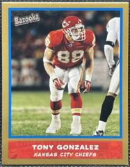 Tony Gonzalez [Gold] #115 Football Cards 2004 Bazooka Prices