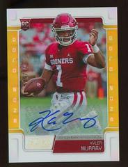 Kyler Murray [Autograph Gold Zone] #384 Football Cards 2019 Panini Score Prices