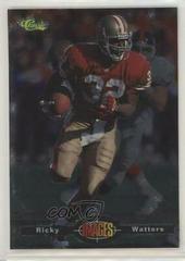 Ricky Watters #7 Football Cards 1994 Classic Images Prices