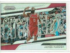 James Harden [Silver Prizm] Basketball Cards 2018 Panini Prizm Get Hyped Prices