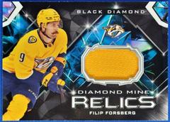 Filip Forsberg #DMR-FF Hockey Cards 2023 Upper Deck Black Diamond Mine Relic Prices