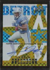 Kevin Jones [Autograph Gold Xfractor] Football Cards 2004 Topps Finest Prices
