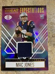 Mac Jones #GE-MJ Football Cards 2021 Panini Illusions Great Expectations Prices