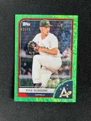 Kyle Glogoski [Green Sparkle] #4 Baseball Cards 2023 Topps World Classic Prices