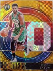 Jayson Tatum [Gold Prizm] Basketball Cards 2021 Panini Select Numbers Prices