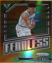 LaMelo Ball [Silver] #5 Basketball Cards 2022 Panini Prizm Fearless Prices