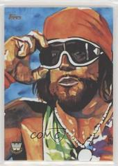 Macho Man' Randy Savage #RS-6 Wrestling Cards 2020 Topps WWE Undisputed Rob Schamberger Illustrations Prices