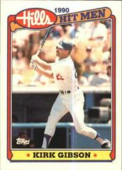 Kirk Gibson Baseball Cards 1990 Topps Hills Hit Men Prices
