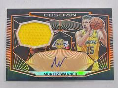 Moritz Wagner [Orange] Basketball Cards 2018 Panini Obsidian Rookie Jersey Autographs Prices