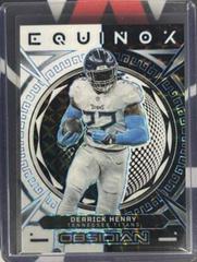 Derrick Henry [Blue Finite Electric Etch] #23 Football Cards 2023 Panini Obsidian Equinox Prices