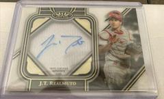 J. T. Realmuto #C1A-JR Baseball Cards 2023 Topps Tier One Clear One Autographs Prices