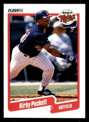 Kirby Puckett #383 Baseball Cards 1990 Fleer Canadian Prices