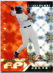 Frank Thomas [Season Orange] #E7 Baseball Cards 1998 Pinnacle Epix Prices