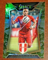 Jefferson Farfan [Red Jersey Camo Prizm] Soccer Cards 2015 Panini Select Prices