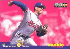 rod henderson Baseball Cards 1995 Collector's Choice Prices