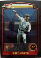 Larry Walker #35 Baseball Cards 2003 Bowman Chrome Prices